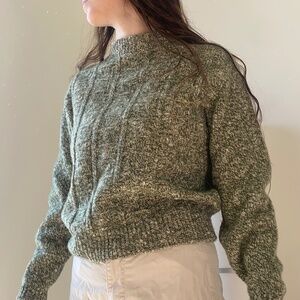 Vintage 60s Campus 85% Wool Preppy Knit Sweater Excellent Condition S